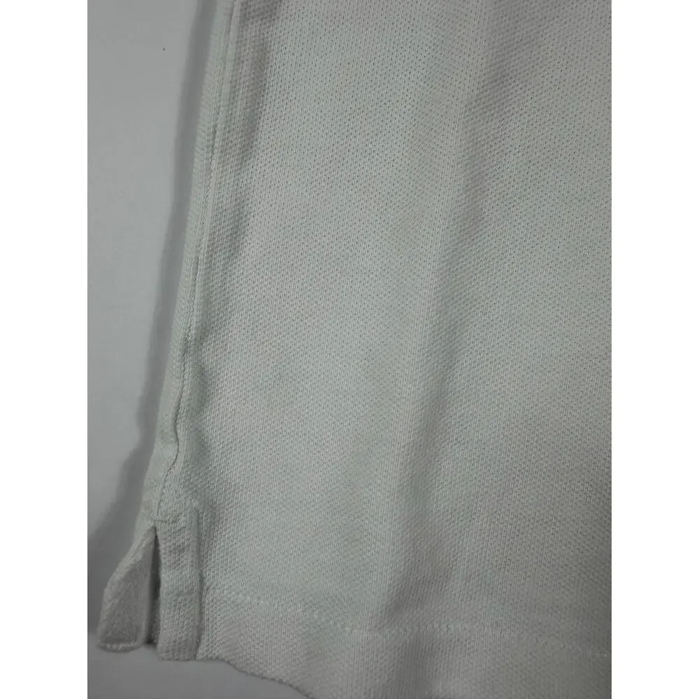 Vineyard Vines Boys Heritage Pique Polo Shirt White Whale Logo Size 6